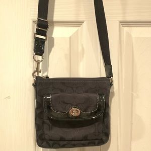 Coach Small Monogrammed Crossbody.
